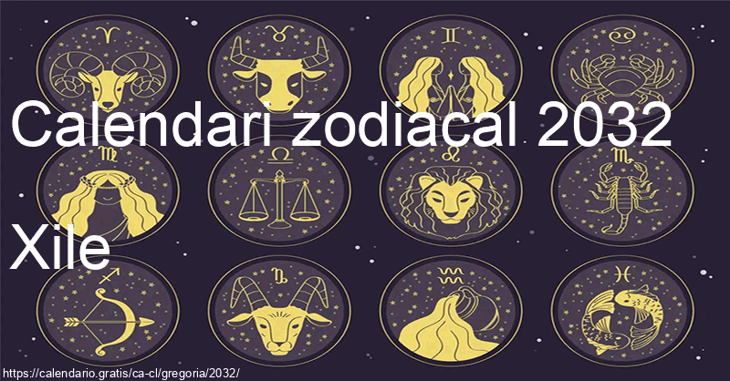 Calendari de signes zodiacals 2032